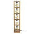 Stojaca lampa 82-55 Wooden Acacia frame