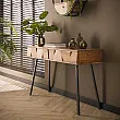 Toaletný stolík/Konzola Demn 21-18 Acacia drevo